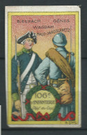 Vignette DELANDRE - France - 106 éme Regiment Infanterie - 1914 -18 WWI WW1 Poster Stamp - Erinnophilie