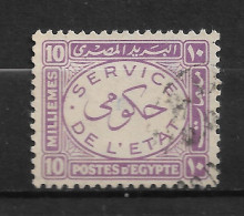 EGYPTE N°  52 - Service