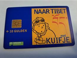 NETHERLANDS / FL 10,00- CHIP CARD / CKD 126 / KUIFJE/ TIN TIN    / PRIVATE  MINT  ** 15934** - GSM-Kaarten, Bijvulling & Vooraf Betaalde