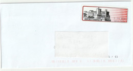 MONACO    2023   Imprimé   Y.T. N°  -   Sur Enveloppe  Oblitéré - Used Stamps