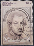 2023-ED. 5636 - Personajes. Luis De Unzaga Y Amézaga- USADO - Used Stamps