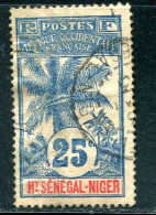 HAUT SENEGAL ET NIGER- Y&T N°8- Oblitéré (1 Léger Clair) - Used Stamps