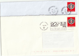 MONACO    2023   Imprimé   Y.T. N°  -   Sur Enveloppe  Oblitéré - Used Stamps