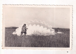 PARACHUTISME - En 1956 à PAU -  Carte Photo - Paracadutismo