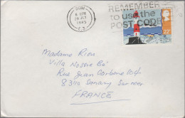 GB - Regno Unito - GREAT BRITAIN - UK - 1985 - 22p Safety At Sea - Viaggiata Da Bow Per Sanary-sur-Mer, France - Lettres & Documents