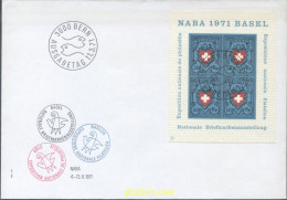 540096 MNH SUIZA 1971 NABA 71. EXPOSICION FILATELICA NACIONAL - Nuovi