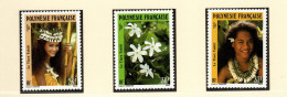 POLYNESIE 371/373 LE TIARE LUXE NEUF SANS CHARNIERE - Neufs