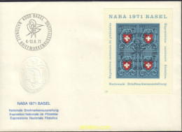 579442 MNH SUIZA 1971 NABA 71. EXPOSICION FILATELICA NACIONAL - Neufs