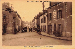 LOCMINÉ - Waron éd. La Rue Neuve - Restaurant De La Croix Blanche - Locmine