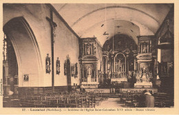 LOCMINÉ - Intérieur De L'Église SAINT-COLOMBAN - N°17 J. NOZAIS - Locmine