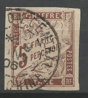 TAXE N° 17 CACHET SAIGON CENTRALE / Used - Impuestos