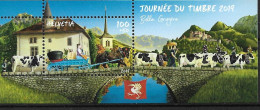 2019 Schweiz Mi.Bl.73 **MNH Tag Der Briefmarke – Bulle - Ongebruikt