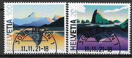 2021 Schweiz Mi 2730-31 FD-used   90 Jahre Diplomatische Beziehungen Mit Thailand. - Unused Stamps