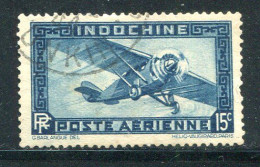 INDOCHINE- P.A Y&T N°5- Oblitéré - Poste Aérienne