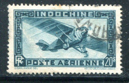 INDOCHINE- P.A Y&T N°6- Oblitéré - Poste Aérienne