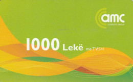 PREPAID PHONE CARD ALBANIA (PY3065 - Albania