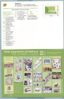 2010 CALENDRIER DES EMISSIONS 1er JOUR DU 2ème SEMESTRE - PAP : Su Commissione Privata TSC E Sovrastampe Semi-ufficiali