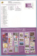 2010 CALENDRIER DES EMISSIONS 1er JOUR DU 1er SEMESTRE - Prêts-à-poster:Stamped On Demand & Semi-official Overprinting (1995-...)