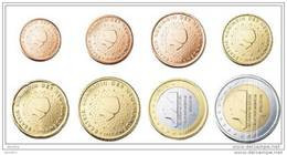 @Y@  Nederland    Serie  2007   1 Ct - 2 Euro   UNC  8  Munten - Nederland