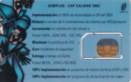 FRANCE - Gemplus GSM Transparent Demo Card, Error Chip, Mint - Otros & Sin Clasificación