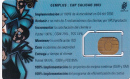 FRANCE - Gemplus GSM Transparent Demo Card, Mint - Altri & Non Classificati