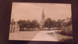 18 LA CHAPELLE SAINT URSIN LA PLACE DE L EGLISE EDIT MORLON - Andere & Zonder Classificatie