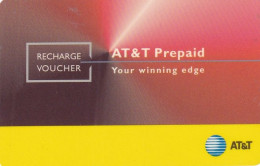 INDIA - AT&T Recharge Card, Used - Inde