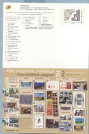2012  CALENDRIER DES EMISSIONS 1er JOUR DU 2ème SEMESTRE - Prêts-à-poster:Stamped On Demand & Semi-official Overprinting (1995-...)