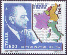 ITALIA - MAPS EUROPA COUNTRIES - MESSINA - **MNH - 2000 - Europese Instellingen