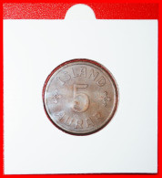 * DENMARK (1926-1942): ICELAND  5 ORE 1926 UNCOMMON! CHRISTIAN X (1918-1944) IN HOLDER!  · LOW START ·  NO RESERVE! - Island