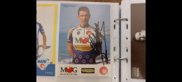 Marco Saligari 10x15 Autografo Autograph Signed - Cyclisme