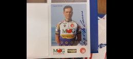 Davide Cassani 10x15 Autografo Autograph Signed - Cyclisme