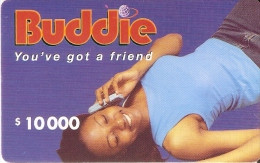 TARJETA DE NIGERIA DE $10000 DE BUDDIE DE UNA MUJER-WOMAN - Nigeria