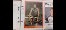 Andy Hampsten 10x15 Autografo Autograph Signed - Cyclisme