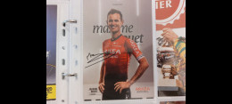 Maxime Bouet 10x15 Autografo Autograph Signed - Cyclisme