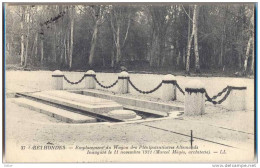 _A948: 37- RETHONDES _ Emplassement Du Wagon Des Plénipotentiaires Allemands Inauguré Le 11 Novembre 1922 ( Marcel Magès - Rethondes