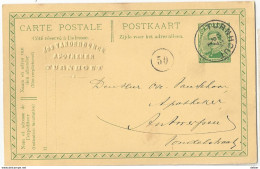 9Dp-431: TURNHOUT 11-12 27 I ___: Geen Jaar: Noodstempel  > Antwerpen - Fortune Cancels (1919)