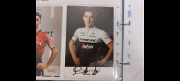 Niccolò Bonifazio 10x15 Autografo Autograph Signed - Cyclisme
