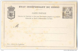 N798: Carte Postale 10 Centiemes - Interi Postali