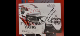 Lopez E Ghunter Autografo Autograph Signed - Automobile - F1