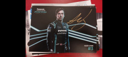 Alex Lynn Autografo Autograph Signed - Automovilismo - F1