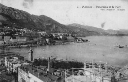 Monaco - Panorama Et Le Port - Harbor