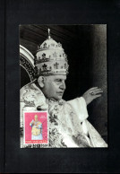 Vatican 1959 Pope Giovanni XXIII Carte Maximum - Maximumkarten (MC)