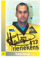 Autogramm Eishockey AK Tom Tommie Hartogs Krefeld Pinguine 98-99 Geleen Tilburg Brest Grenoble NIJB Amsterdam Bulldogs - Winter Sports