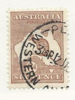 25831) Australia Kangaroo Roo Multiple Small Crown 1929 - Oblitérés