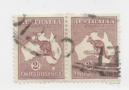 25844) Australia Kangaroo Roo Multiple Small Crown 1929 - Oblitérés