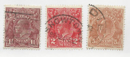 25872) Australia George V   Watermark  Multi Small Crown  1930  1928 - Gebruikt