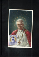 Vatican 1951 Pope Pius X Carte Maximum - Maximumkaarten