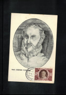 Vatican 1946 Cardinal Gaspare Contarini Carte Maximum - Maximumkaarten