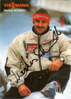 Autogramm AK Rodeln Rennrodler Markus Schmidt Igls Tirol Österreich Austria ÖRV FIL Olympia Olympionike Faire De La Luge - Autografi